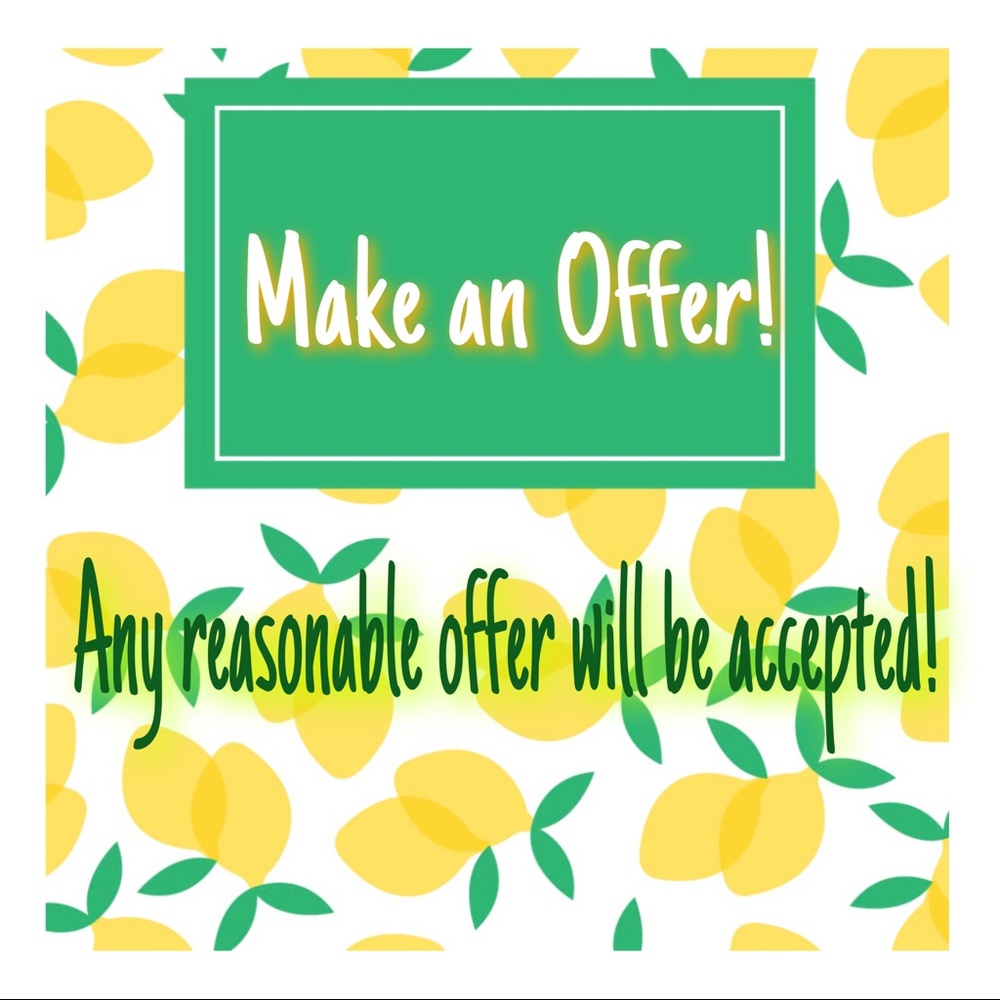 🍋Make your offer!!!🍋